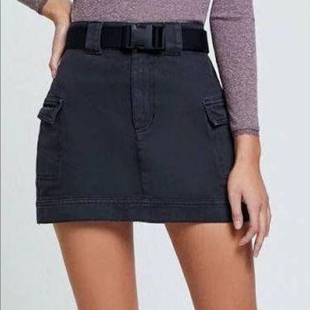 Pacsun mini cargo skirt